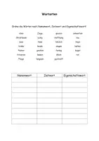 Vorschau - Arbeitsblätter - Wortarten bestimmen - Seite 3