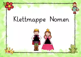 Vorschau - Spiele - Klettmappe Nomen Wortartenmärchen - Seite 1