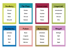 Vorschau - Spiele - Sommerferien-Sprachlabyrinth-Spiel - Seite 3