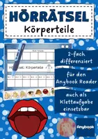 Vorschau - Arbeitsblätter - AnybookPro Material: Hörrätsel Körperteile - Deckblatt