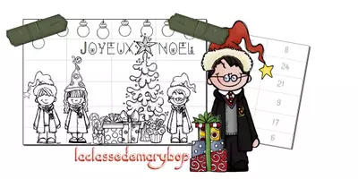 Aperçu - Fiches - Calendrier de l´Avent Sorciers - Page de couverture