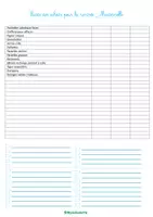 Aperçu - Outils du professeur - Liste pour faire tes Commandes en Maternelle - Page 3