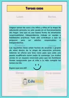 Vista previa - Para docentes: organización, planificación y formación - Lista de tareas de casa para diferentes edades en primaria - Portada