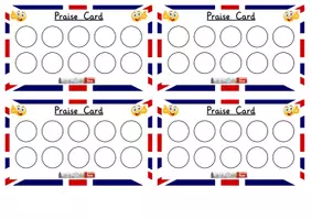 Vorschau - Arbeitsblätter - Lobkarten Englisch - Seite 2