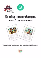 Vista previa - Hojas de trabajo - Reading comprehension 3. Pirates - Portada