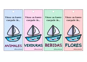 Vista previa - Juegos / Gamificación - Llavero para jugar y evocar categorías para niños - página 3