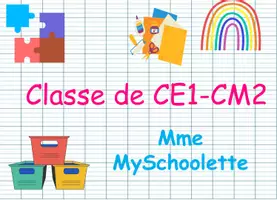 Aperçu - Affichage - Affiche Porte de ta Classe Année à modifier - Page de couverture