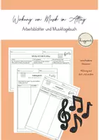 Vorschau - Arbeitsblätter - Wirkung von Musik - im Alltag: Arbeitsblätter - Deckblatt
