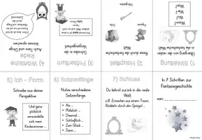 Vorschau - Arbeitsblätter - Faltbuch Fantasiegeschichte - Seite 2