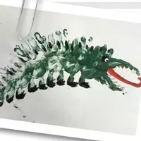 Vorschau - Stundenentwürfe - Fingerabdrucktiere - Unterrichtsidee - Deckblatt