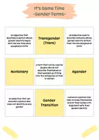 Vorschau - Spiele - Gender Game - Zuordnungsspiel - "Gender Issues" - Seite 3