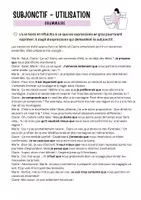 Vorschau - Arbeitsblätter - Subjonctif Übungen und Arbeitsblätter (Bildung & Anwendung) - Seite 2