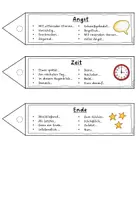 Vorschau - Arbeitsblätter - Hilfefächer mit abwechslungsreichen Satzanfängen für Geschichten (Aufsatzhelfer) - Seite 2