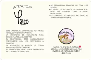 Vista previa - Manualidades / Dibujos para colorear - Libreta psicológica para trabajar autoestima - página 2