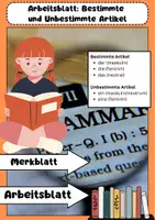 Vorschau - Arbeitsblätter - Wortarten Materialpaket: Verben, Nomen Artikel usw. - Seite 1