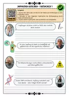 Vorschau - Arbeitsblätter - Immunsystem - Impfungen ; Impfmythen und Faktencheck ; HPV Impfung mit Lösung (Klasse 8 9 10) - Deckblatt