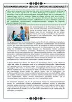 Vorschau - Arbeitsblätter - Immunsystem - Autoimmunerkrankung ; Ursachen, Symptome und Auswirkungen Multiple Sklerose Morbus Crohn und Diabetes Typ 1 - Steckbriefe mit Lösung (Klasse 8 9 10) - Deckblatt