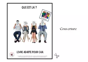 Aperçu - Apprentissages en autonomie - Livre Adapté en CAA, Qui est là ? Thème des personnes - Page 1