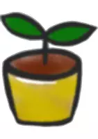 Vorschau - Mal- und Bastelvorlagen - Pflanzensetzling - Clipart Grafiken - Seite 2