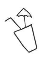 Vorschau - Mal- und Bastelvorlagen - Gekühltes Getränk - Clipart Grafiken - Seite 3