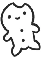 Vorschau - Mal- und Bastelvorlagen - Lebkuchenmann - Clipart Grafiken - Seite 3