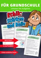 Vorschau - Arbeitsblätter - Ethik inder Grundschule: Identität und Rolle - wer bin ich? - Deckblatt