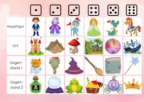 Vorschau - Spiele - Würfelgeschichten Piraten und Märchen (Schreibanlass, Geschichten) - Seite 3