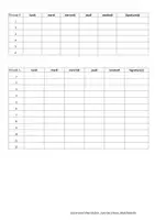 Aperçu - Outils du professeur - Devoirs Cahiers du Soir : Fiche de suivi - Page 1