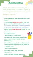 Aperçu - Préparation de séance / Séance complète - Préparer ta Rentrée en Elémentaire - Page 1