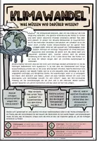 Vorschau - Arbeitsblätter - Klimawandel Klasse 7 8 9 - Seite 1
