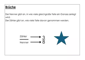 Vorschau - Arbeitsblätter - Eine Übung zum Bruchrechnen - Deckblatt