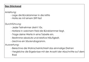 Vorschau - Spiele - Stationsarbeit Wahrscheinlichkeit - Deckblatt
