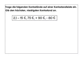 Vorschau - Arbeitsblätter - rationale Zahlen ordnen - Seite 1