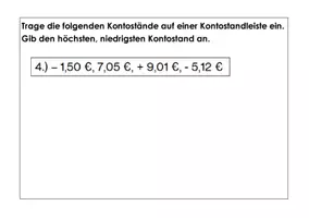 Vorschau - Arbeitsblätter - rationale Zahlen ordnen - Seite 2