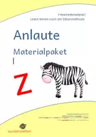Vorschau - Stationenlernen - BUNDLE - Anlaute - Freiarbeitsmaterial für den Anfangsunterricht Deutsch - Deckblatt