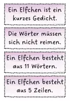 Vorschau - Fördermaterial/Inklusion - Elfchen: Merkmale und Aufbau (Merkplakate/ Tafelmaterial) - Seite 2