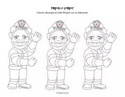 Aperçu - Autre type de ressources - Camion de pompiers et marionnette - Page 3