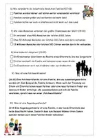 Vorschau - Arbeitsblätter - Quiz zur Familien Reportage (mit Lösung) - Seite 3