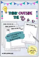 Vorschau - Arbeitsblätter - Think Outside the Box - Brain Break Aufgabe für zwischendurch - Deckblatt