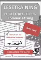 Vorschau - Fördermaterial/Inklusion - Shirin David Spezial: Fehlerteufel Lesekarten Kommasetzung - Seite 2