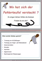 Vorschau - Fördermaterial/Inklusion - Shirin David Spezial: Fehlerteufel Lesekarten Kommasetzung - Seite 3