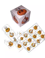Aperçu - Cartes d'exercices - Cube notions spatiales Halloween - Page de couverture