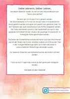 Vorschau - Arbeitsblätter - Abschreibkartei - Sommerfest (inkl. Schreibheftchen) - Seite 1