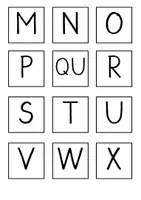 Vorschau - Fördermaterial/Inklusion - Buchstabenkarten mit Groß- und Kleinbuchstaben - Seite 2