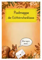 Vorschau - Mal- und Bastelvorlagen - Eichhörnchenklasse - Postmappe und Krankenmappe - Seite 2
