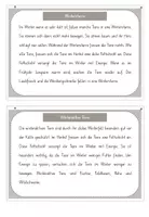 Vorschau - Arbeitsblätter - Tiere im Winter - Überwinterungsformen - Lesetexte + Arbeitsheft - Seite 2