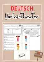 Vorschau - Text - Lesetheater - Schatz der geheimnisvollen Höhle - Deckblatt