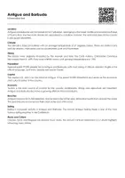 Vorschau - Arbeitsblätter - Antigua and Barbuda (Infotext and Exercises) - Deckblatt