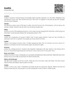 Vorschau - Arbeitsblätter - Austria (Infotext and Exercises) - Deckblatt