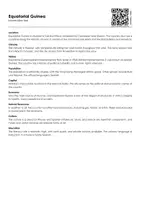 Vorschau - Arbeitsblätter - Equatorial Guinea (Infotext and Exercises) - Deckblatt